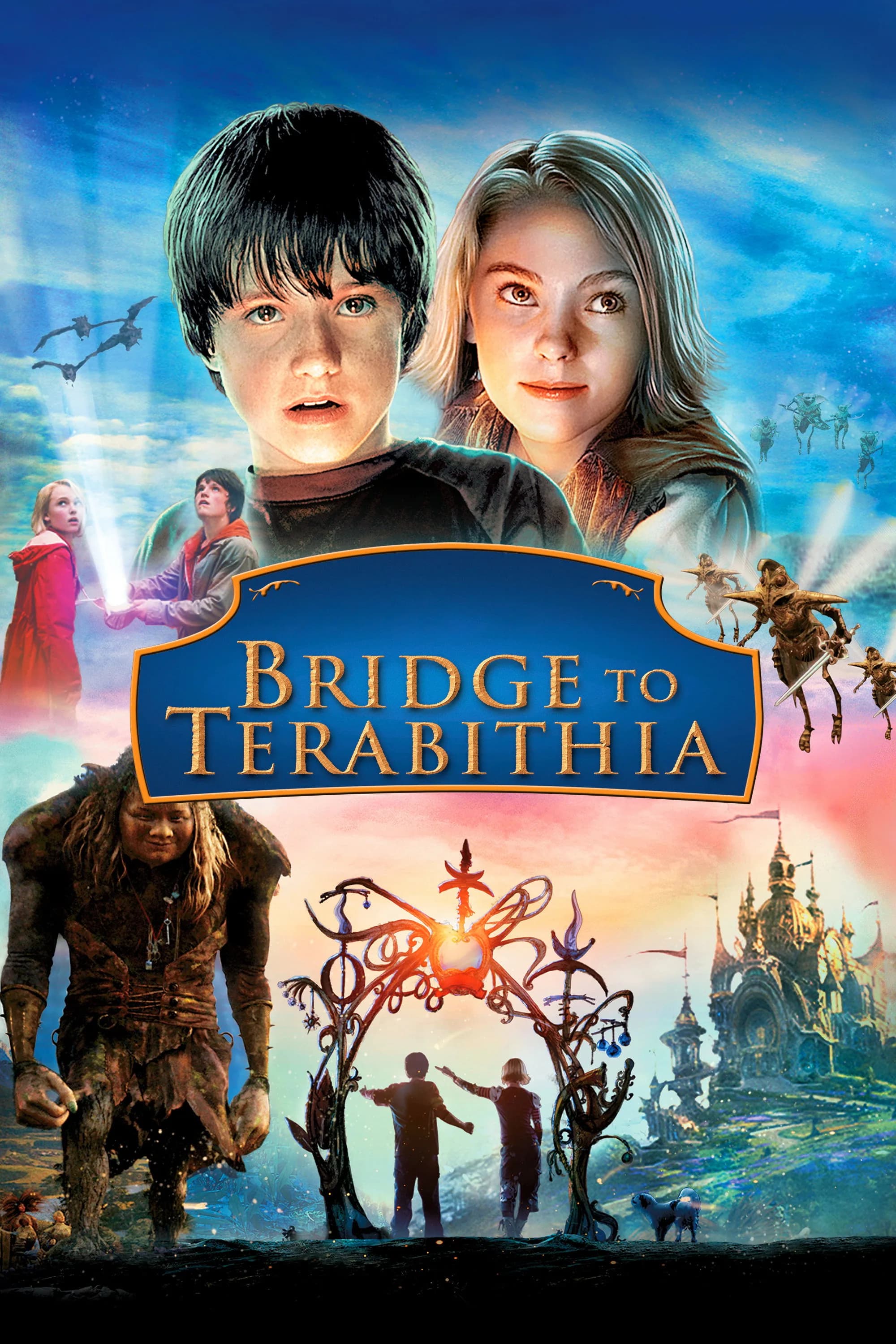 Pôster de Ponte para Terabítia