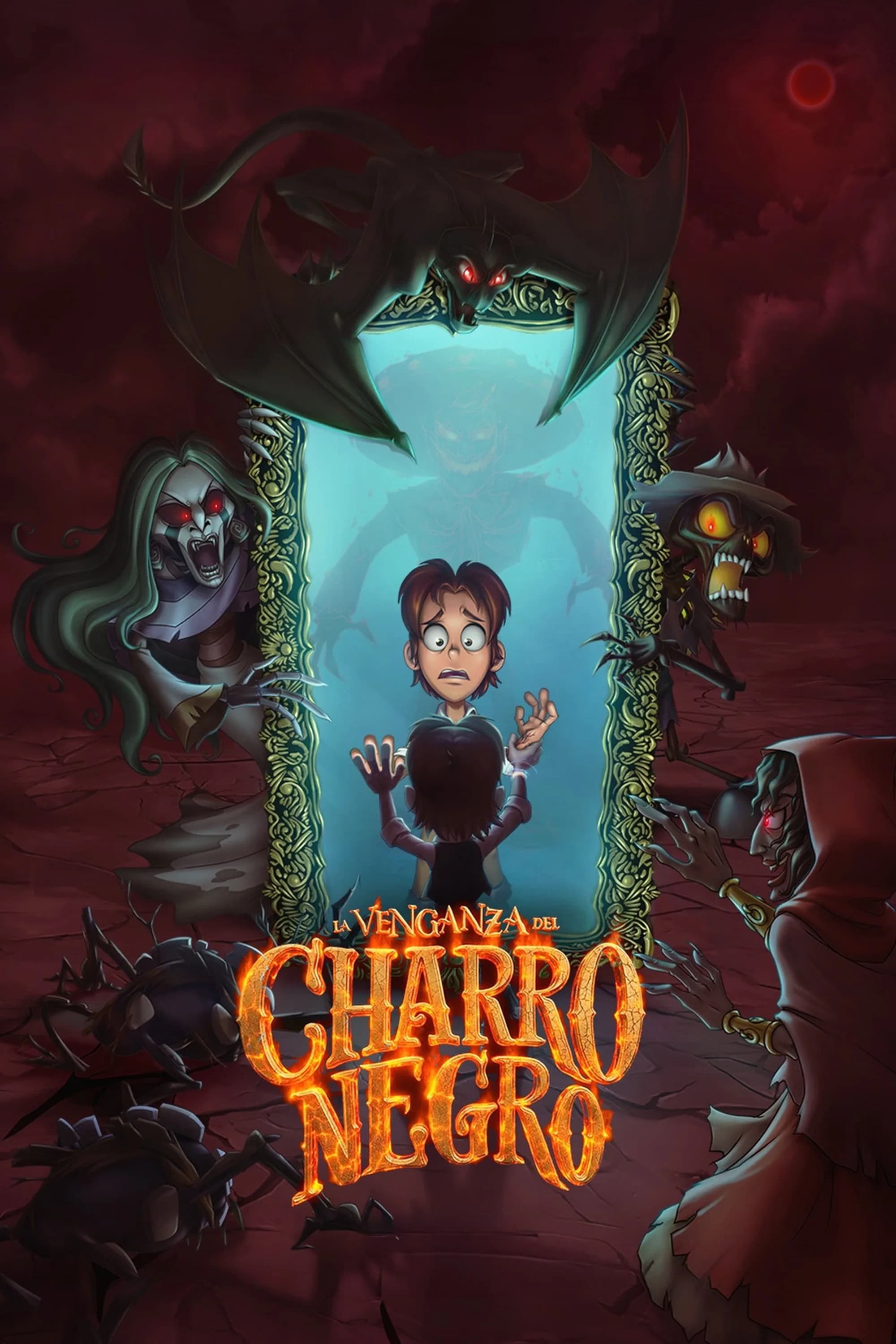 Póster de La Venganza del Charro Negro