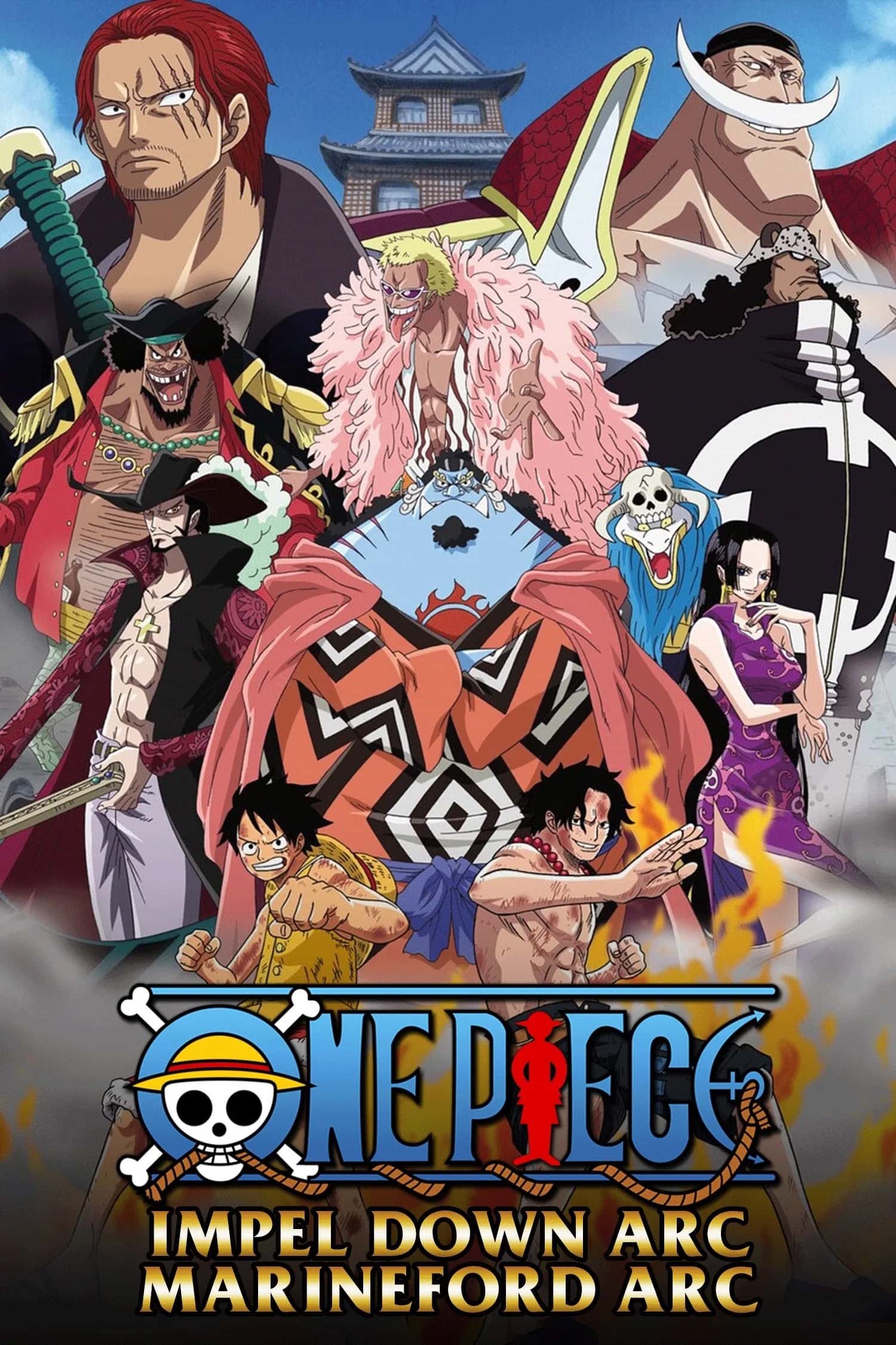 Impel Down & Marineford posteri