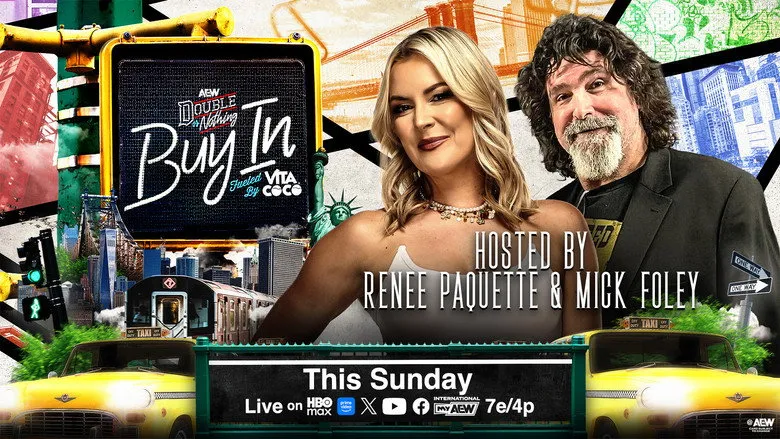 Banner for AEW Double or Nothing 2026: The Buy In