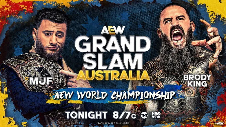 Banner for AEW Grand Slam Australia 2026