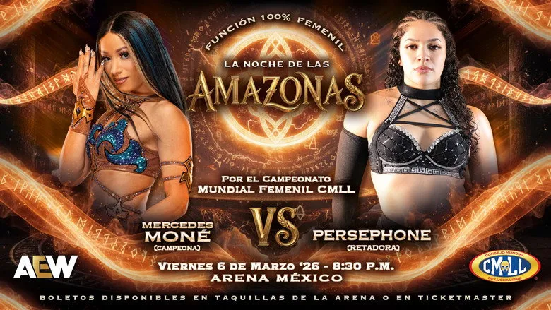 Banner for CMLL: The Night of The Amazonas 2026