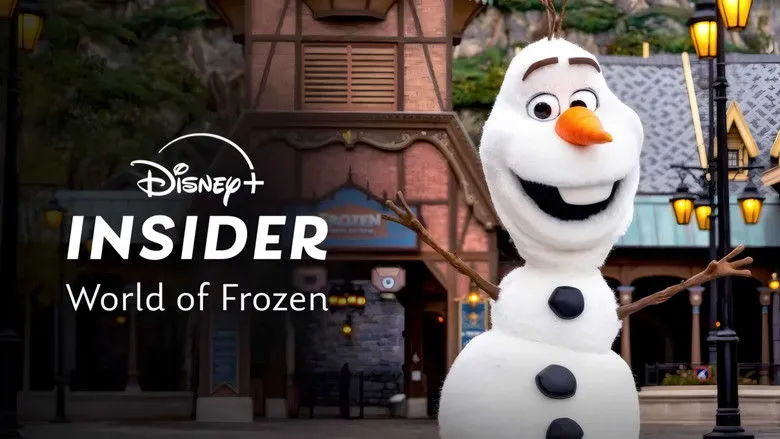 Banner for Disney+ Insider World of Frozen