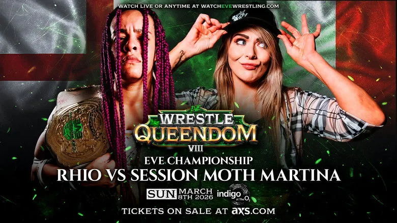 Banner for EVE 146: Wrestle Queendom VIII