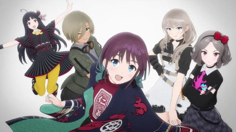 Banner for GIRLS BAND CRY The Movie: Hey, Our Future