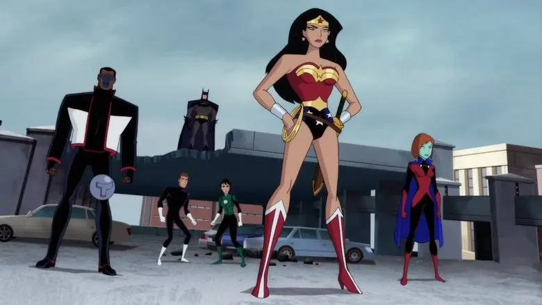 Banner for Justice League vs. the Fatal Five