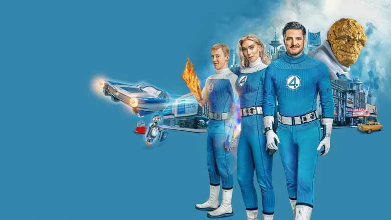 Banner for Marvel Studios' The Fantastic Four: First Steps - World Premiere