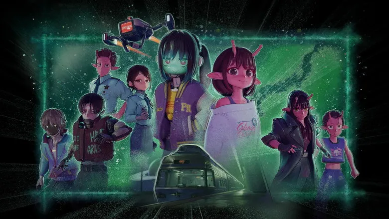 Banner for Milky☆Subway: The Galactic Limited Express - the Movie