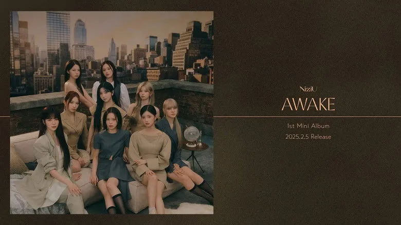 Banner for NiziU Live With U 2024-2025 "Awake"