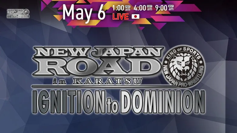 Banner for NJPW New Japan Road in Karatsu 2026 ~ Ignition to Dominion