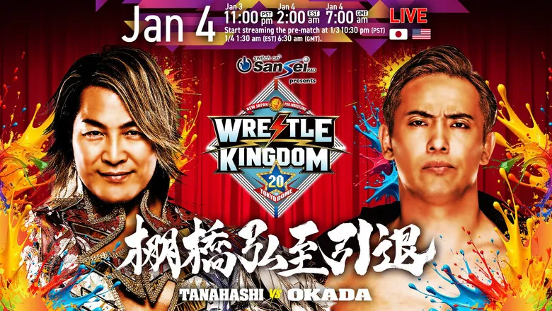 Banner for NJPW Wrestle Kingdom 20