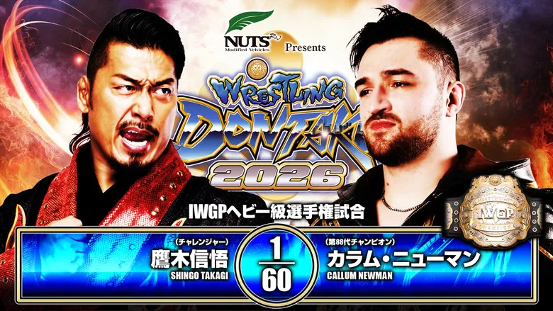 Banner for NJPW Wrestling Dontaku 2026 - Day 2