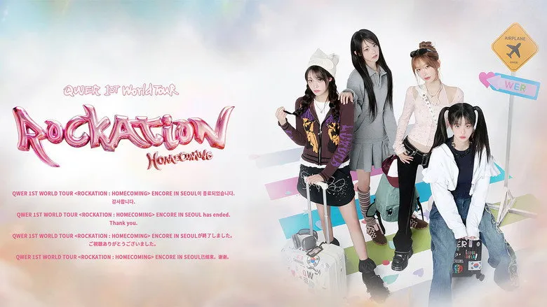 Banner for QWER 1st WORLD TOUR - ROCKATION : HOMECOMING - ENCORE IN SEOUL