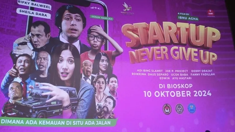 Banner for Start Up Never Give Up