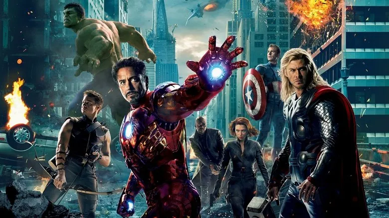 Banner for The Avengers