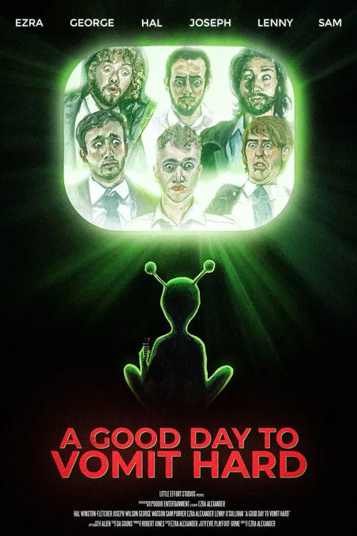 Poster for A GOOD DAY TO VOMIT HARD