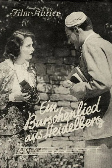 Poster for A Student's Song of Heidelberg