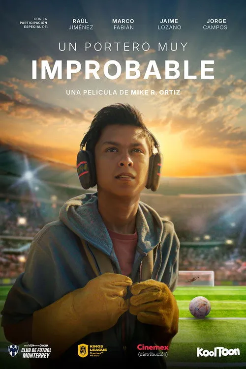 Poster for A Very Unlikely Goalkeeper