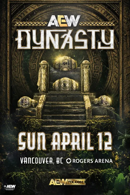 Poster for AEW Dynasty 2026