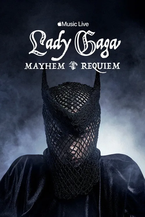 Poster for Apple Music Live: Lady Gaga MAYHEM Requiem