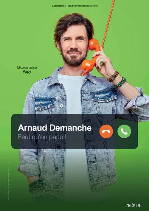 Poster for Arnaud Demanche : Faut qu'on parle !