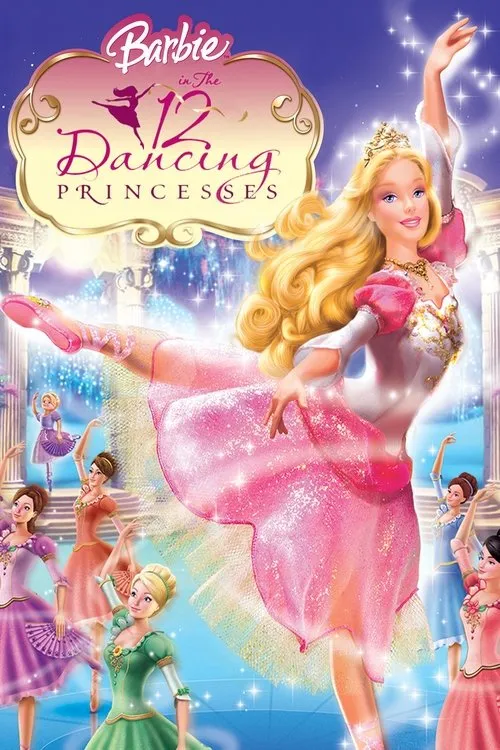 Poster for Barbie in the 12 Dancing Princesses