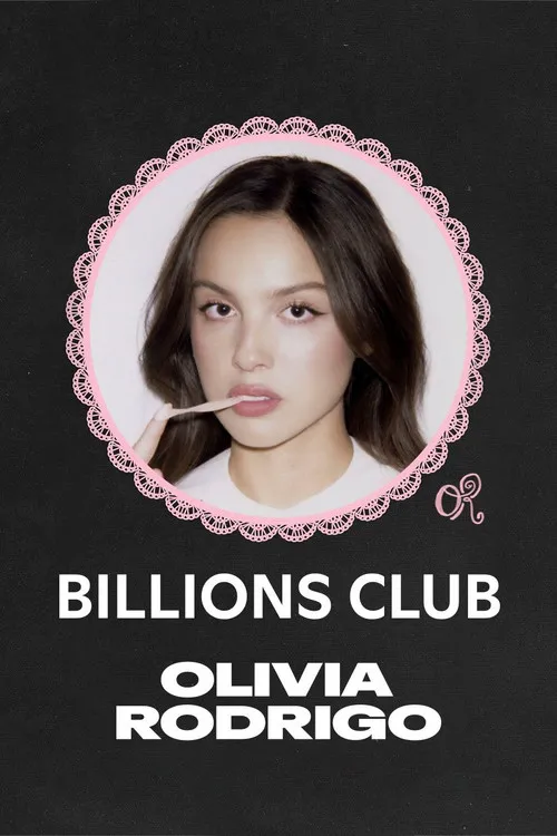 Poster for Billions Club Live with Olivia Rodrigo: A Concert Film