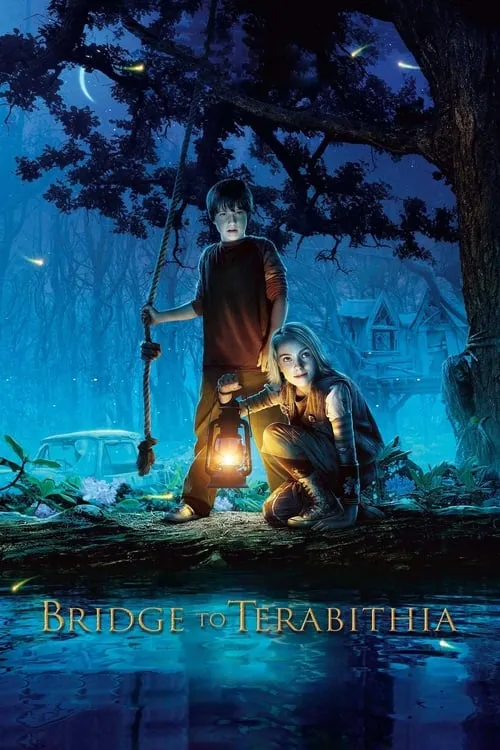 Poster for Un puente a Terabithia