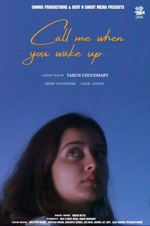 Poster for Call Me When You Wake Up