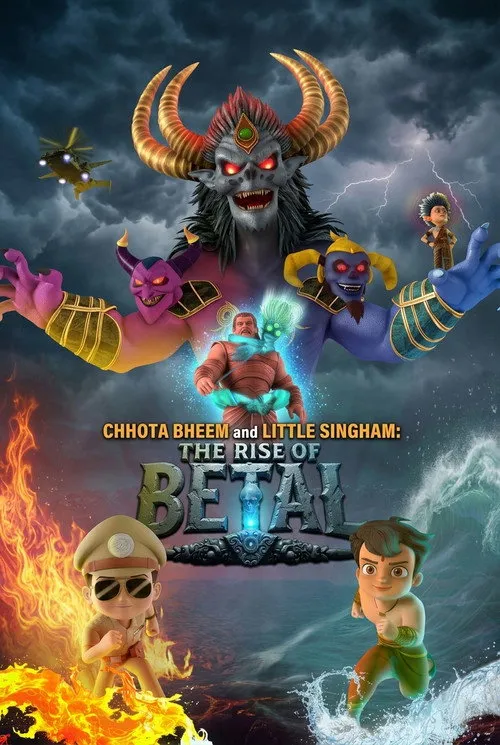 Poster for Chhota Bheem and Little Singham: The Rise of Betal