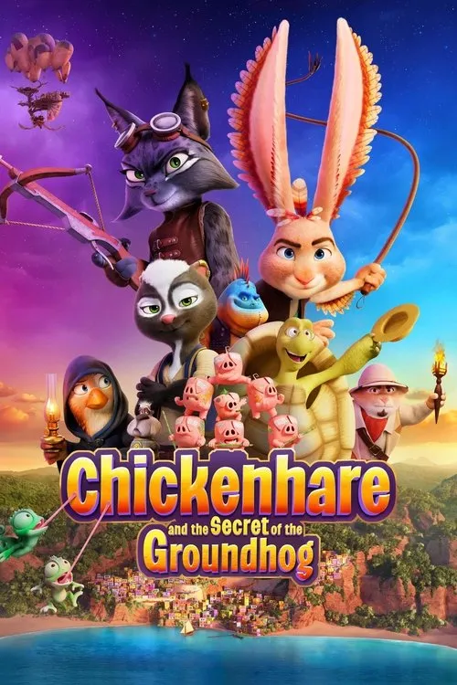 Poster for Chickenhare and the Secret of the Groundhog