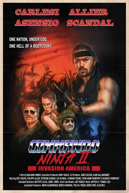 Poster for Commando Ninja 2: Invasion America