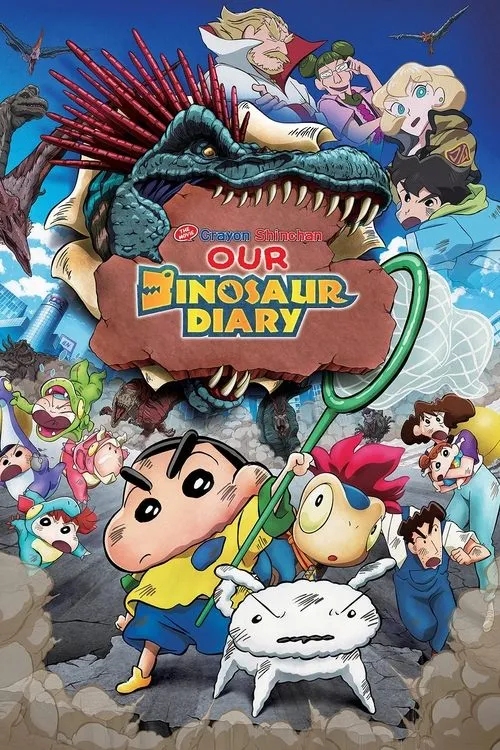 Poster for Crayon Shin-chan the Movie: Our Dinosaur Diary