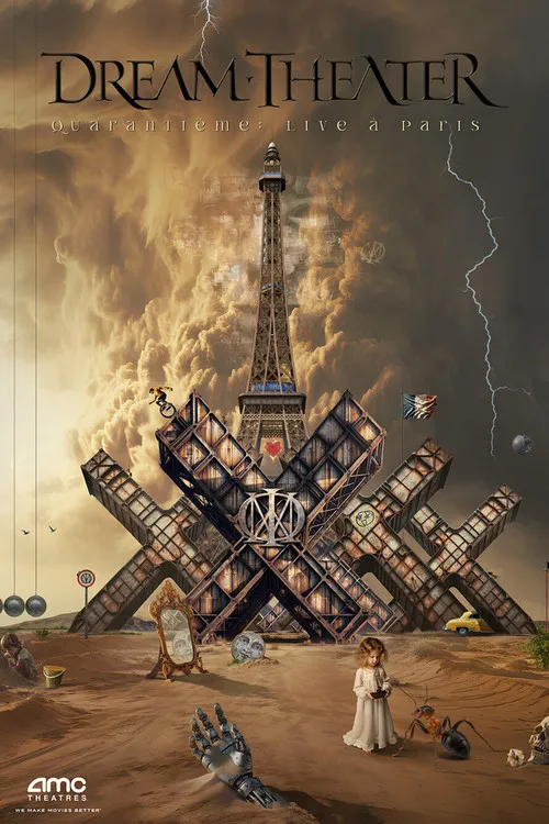 Poster for Dream Theater - Quarantième: Live à Paris