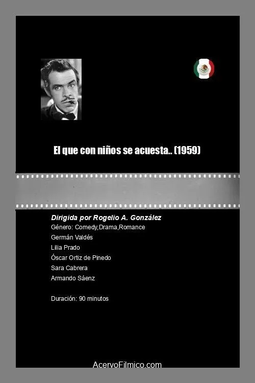 Poster for El que con niños se acuesta...