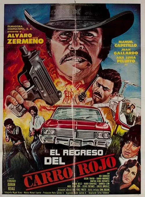 Poster for El regreso del carro rojo