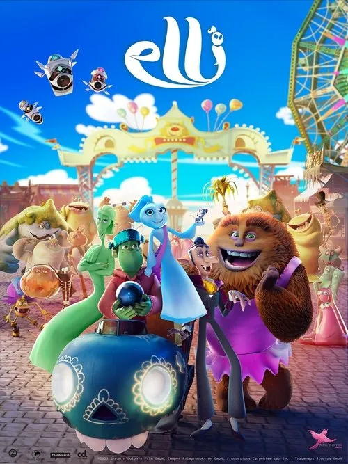 Poster for Elli and her Monster Team