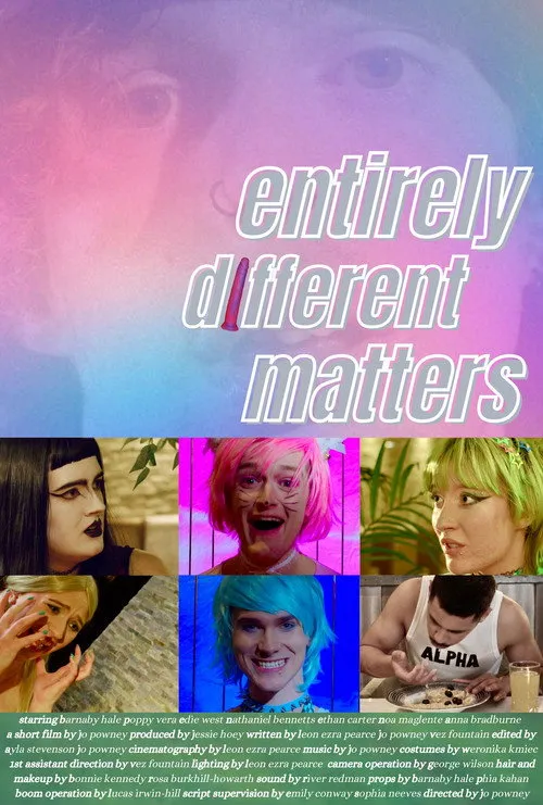 Poster for entirely different matters