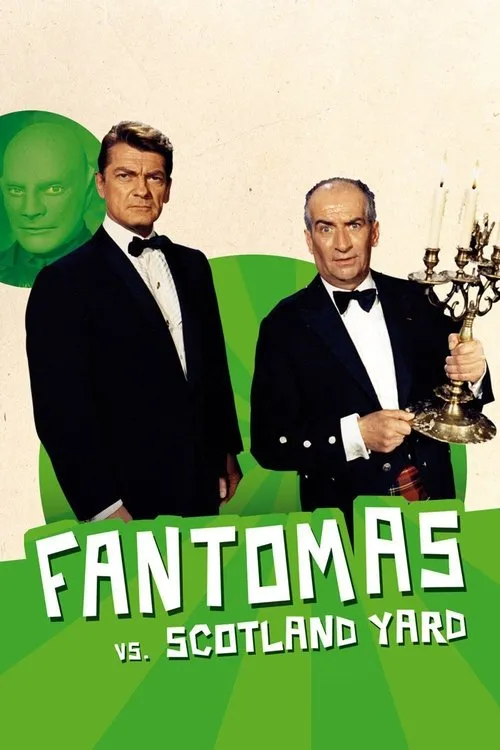 Poster for Fantomas contra Scotland Yard
