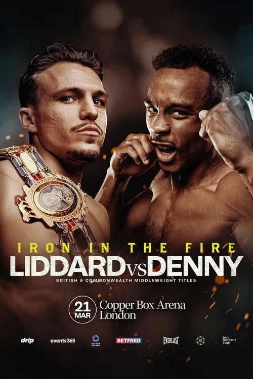 Poster for George Liddard vs. Tyler Denny