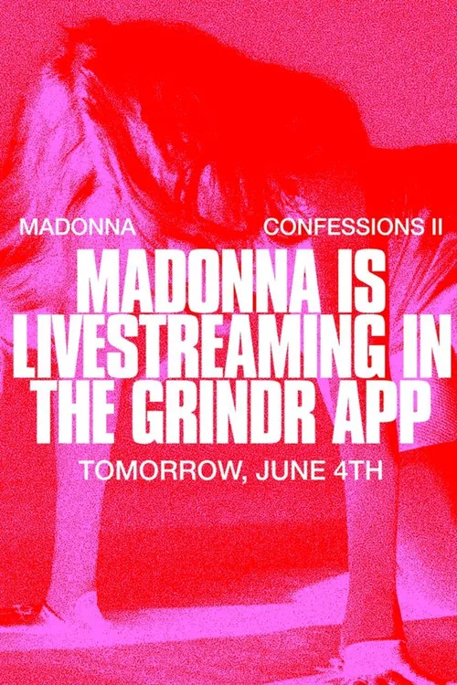 Poster for Grindr Presents: Madonna LIVE in New York