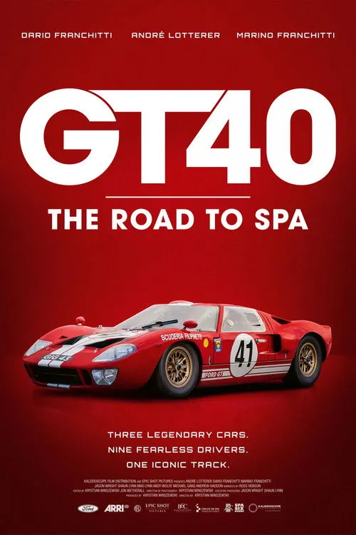 Poster for GT40: The Road to Spa