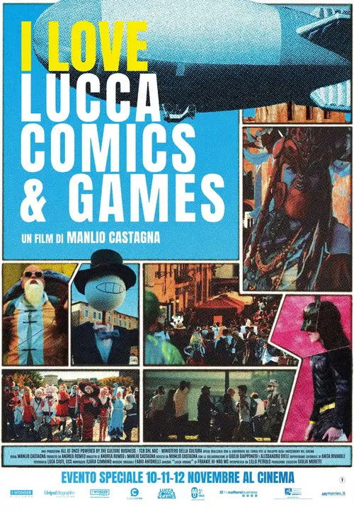 Poster for I Love Lucca Comics & Games