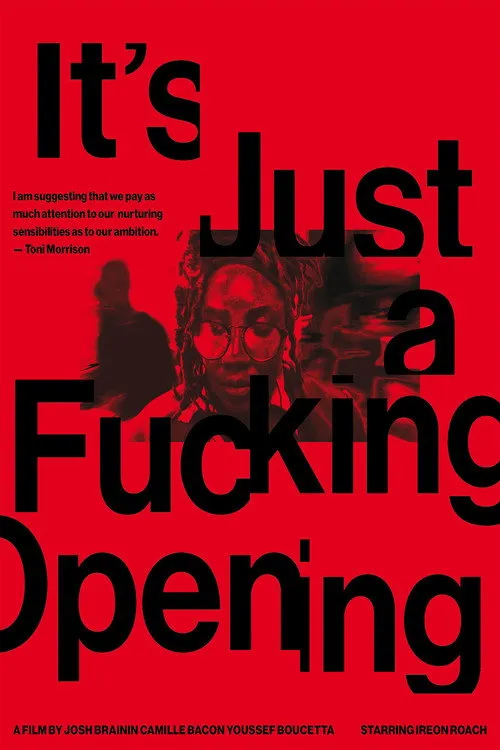 Poster for It's Just a Fucking Opening
