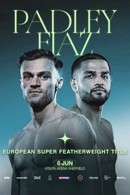 Poster for Josh Padley vs. Aqib Fiaz