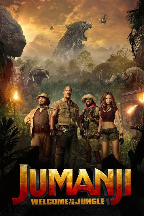Poster for Jumanji : Bienvenue dans la jungle