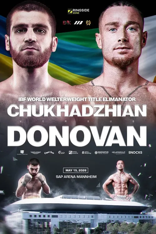 Poster for Karen Chukhadzhian vs. Paddy Donovan