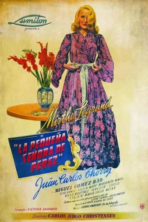 Poster for La pequeña señora de Pérez