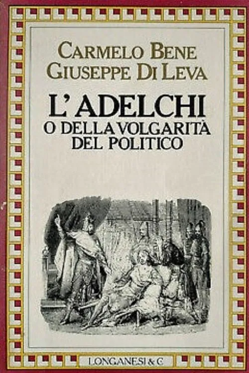 Poster for L'Adelchi di Alessandro Manzoni in forma di concerto