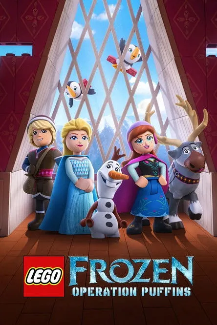 Poster for LEGO Frozen: Operation Puffins